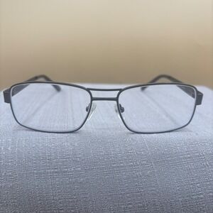 Enhance Eyeglasses 57-17-145 Black Dark Academic 3916 Rectangular Frame